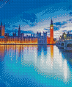 House of Parliament London Diamond Painting