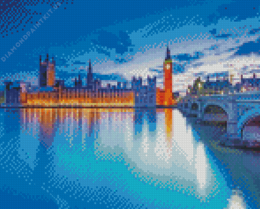 House of Parliament London Diamond Painting