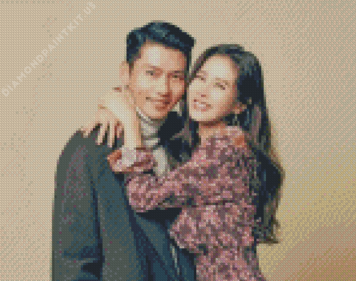 Hyun Bin and Son ye Jin Diamond Painting