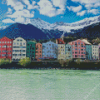 Innsbruck City Diamond Painting