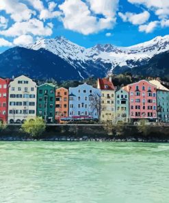 Innsbruck City Diamond Painting