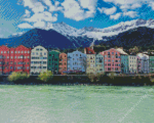 Innsbruck City Diamond Painting