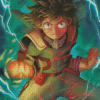 Izuku Midoriya Anime Character Diamond Painting