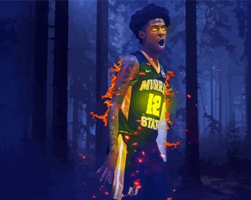 Ja Morant Player Art Diamond Painting