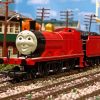 James The Red Engine Cartoon Diamond Painting