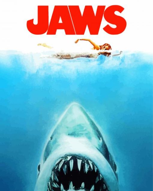 Jaws Movie Posters Diamond Painting