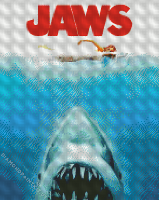 Jaws Movie Posters Diamond Painting