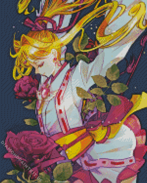 Jeanne Die Kamikaze Manga Diamond Painting