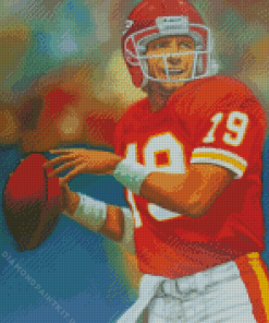 Joe Montana Player Diamond Painting