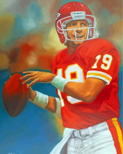 Joe Montana Player Diamond Painting