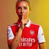 Jordan Nobbs Player Diamond Painting