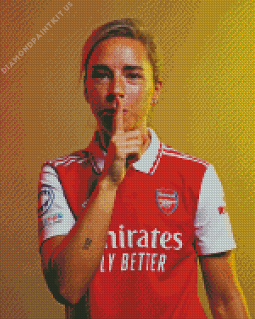 Jordan Nobbs Player Diamond Painting