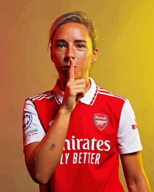 Jordan Nobbs Player Diamond Painting