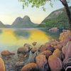 Jordan Pond Maine Art Diamond Painting