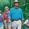 Jurassic Park Characters Diamond Painting