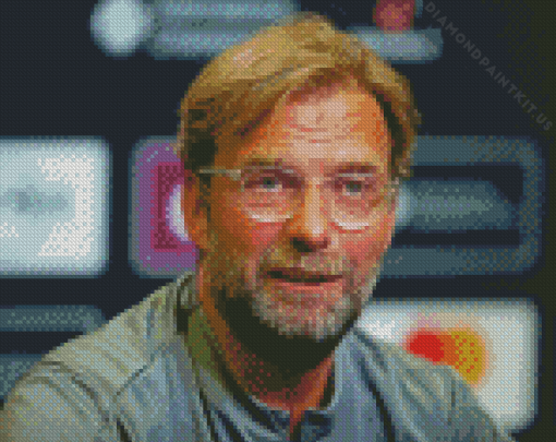 Jurgen Klopp Diamond Painting