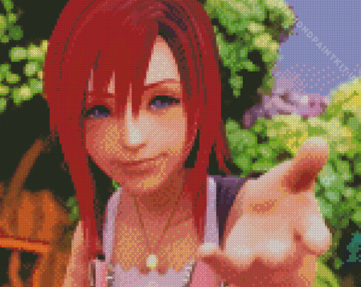 Kairi Kingdom Hearts Diamond Painting