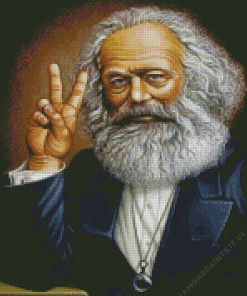 Karl Marx Art Diamond Painting