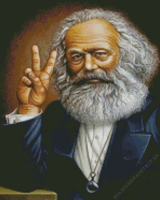 Karl Marx Art Diamond Painting