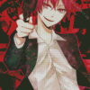 Karma Akabane Assasination Classroom Diamond Painting