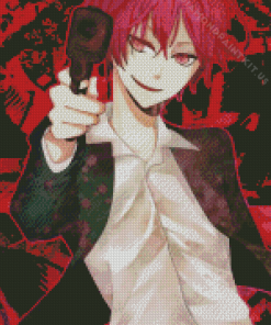 Karma Akabane Assasination Classroom Diamond Painting