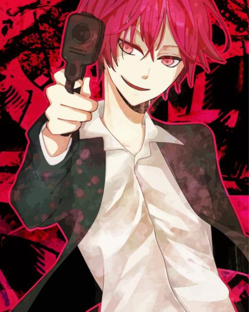 Karma Akabane Assasination Classroom Diamond Painting