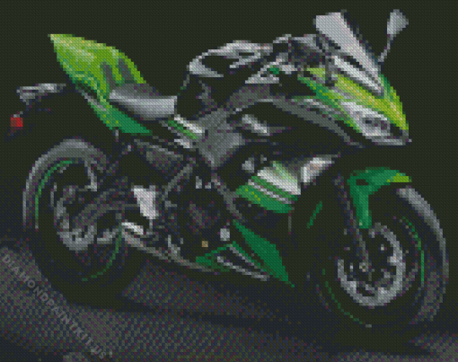 Kawasaki Ninja Diamond Painting