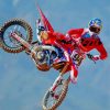 Ken Roczen Motorcycle Racer Diamond Painting