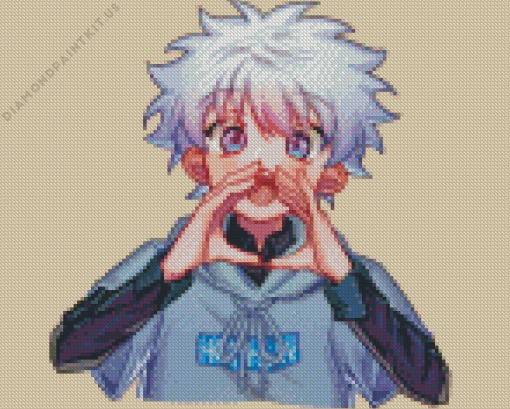 Killua Zoldyck Anime Diamond Painting