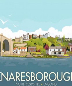 Knaresborough North Yorkshire Poster Diamond Painting