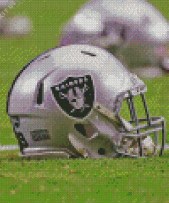 Las Vegas Raiders Football Team Helmet Diamond Painting