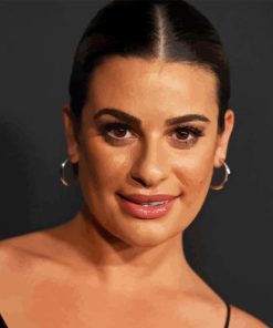 Lea Michele Actress Diamond Painting