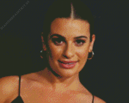 Lea Michele Actress Diamond Painting