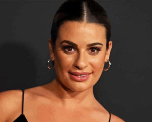 Lea Michele Actress Diamond Painting