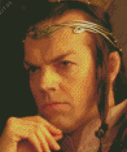 Lord of The Rings Character Elrond Diamond Painting