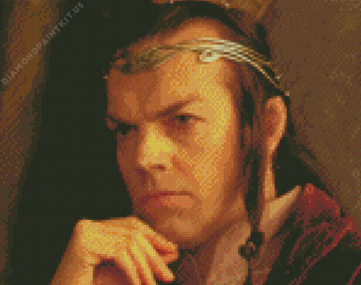 Lord of The Rings Character Elrond Diamond Painting