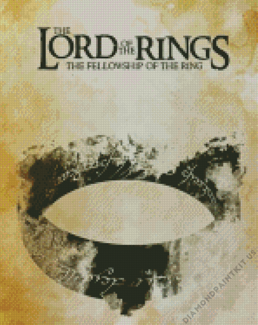 Lord of the Rings The Fellowship of the Ring Diamond Painting