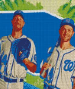 Los Angeles Dodgers Players Diamond Painting