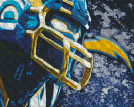 Los Angeles Chargers Art Diamond Painting