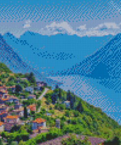 Lugano City Diamond Painting