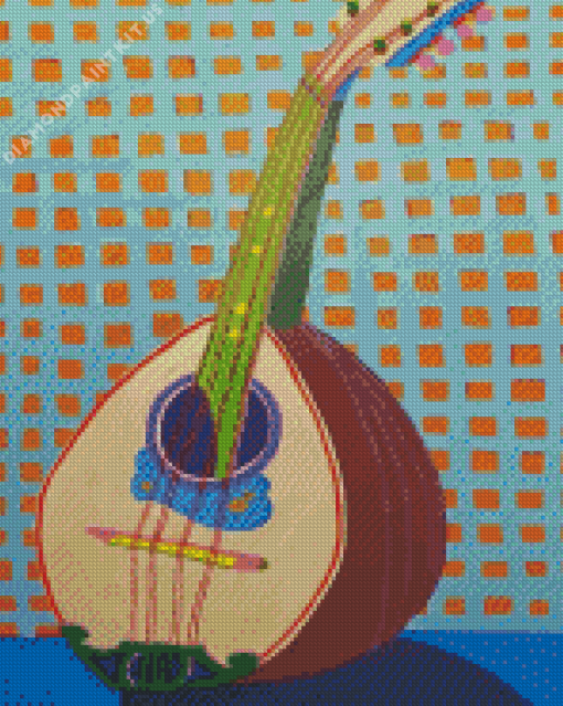 Mandolin Art Diamond Painting