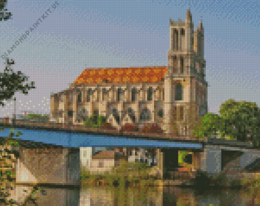 Mantes la Jolie in France Diamond Painting