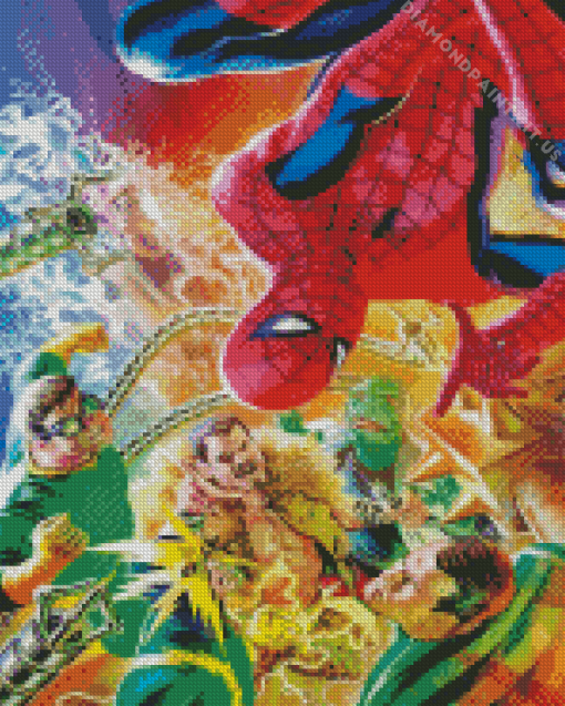 Marvels Sinister Six Diamond Painting