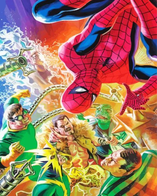 Marvels Sinister Six Diamond Painting