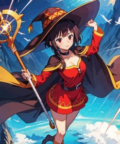 Megumin KonoSuba Diamond Painting