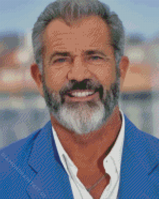 Mel Gibson Actor Diamond Painting