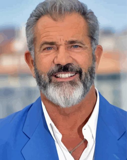 Mel Gibson Actor Diamond Painting