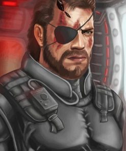 Metal Gear Solid Big Boss 2 Diamond Painting