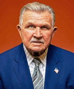 Michael Keller Ditka Diamond Painting