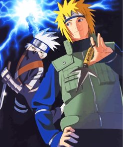 Minato Namikaze And Kakashi Hatake Diamond Painting